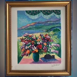 Serigraph “Le Calme de l’Apres-Midi